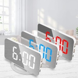 Creative Multifunctional LED Mirror Clock