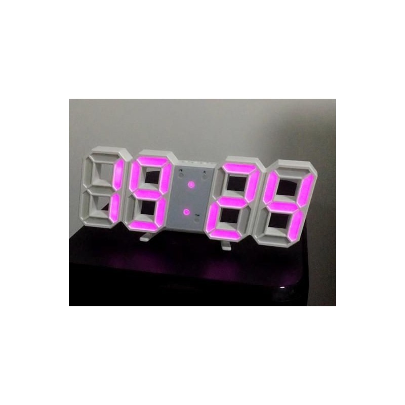 3D Luminous LED Digital Clock, Simple And Versatile At Home
