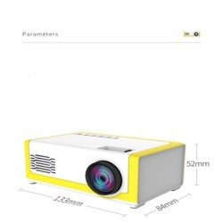 Mini  Portable LED Projector Home Theatre Video Beamer For Mobile Phone