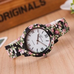 Color watch fashion print watch