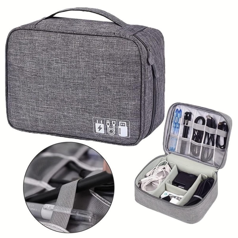 Electronics Organizer Travel  Waterproof Portable  Electronic Accessories Case