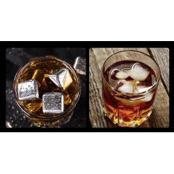 Stainless Steel  Beverage Wine Beer Whiskey Ice Wine Stone Bar Ice Cube