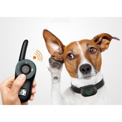 Dog Electric Collar Waterproof Dog Training Collar Rechargeable Remote Dog Bark