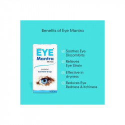 Eye mantra eye drop for red eye & irritation - divisa store 10ml