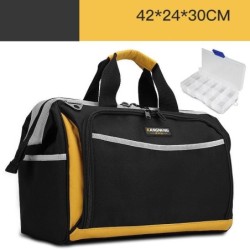 Hand-held Tool Multifunctional Canvas Thick Wear-resistant Tool Bag