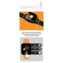 P3 Smart Bracelet Blood Pressure Heart Rate Sleep Smart Monitoring Waterproof