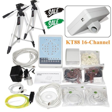 CE CONTEC KT88-1016 EEG 16 Channel Digital EEG And Mapping System Brain Electric