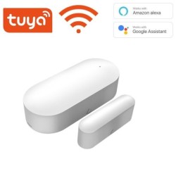 Tuya Wifi Smart Door Magnetic Anti-theft Alarm App Push