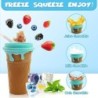 500ml Large Capacity Slushy Cup Summer Squeeze Homemade Juice Water Bottle Quick