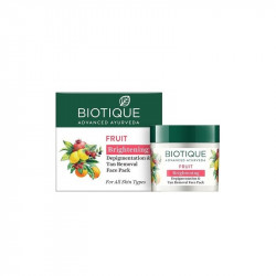 Biotique bio fruit whitening & depigmentation face pack