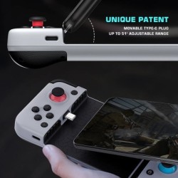 NextGen Gaming Experience: Bilateral Stretch Gamepad with Type-C USB Interface for Android Devices