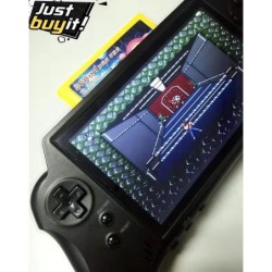 Wireless Double Red And White Handheld Game Console