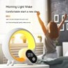 Creative Q Light Analog Sunrise Digital Display Alarm Clock Bluetooth Audio Inte