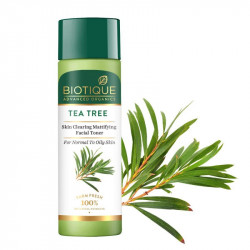 Biotique advanced organics tea tree skin clearing mattifying facial toner