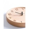 Nordic Beech Wood Simple, Concise, Warm And Versatile Silent Wall Clock