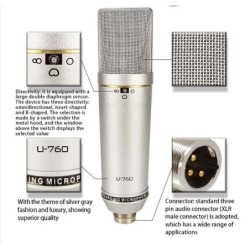 SKU87 Professional Capacitor Anchor Recording K Song Live Microphone