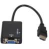 HDMI to VGA High Definition Conversion Adapter Bump VGA Band Audio Display