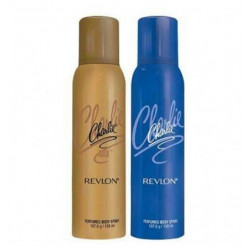 Revlon Charlie Body Spray Gold & Blue Deo 150 Ml Combo