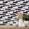 Kitchen Decoration Wall Stickers Black And White Classic
