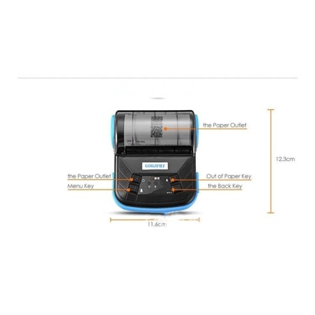 Thermal Bluetooth 80mm Takeaway Wireless Handheld Bill Printer