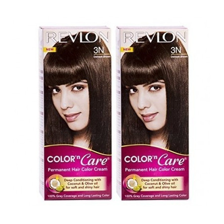 Revlon Combo Of Color N Care Hair Color - Darkest Brown 3N