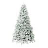 Christmas Tree PVC Artificial Snow Christmas Tree Mall Window Decoration Tree –white 230CM