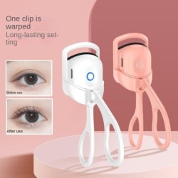 Eyelash Curler Portable Electric Heated Comb Eye Lash Eyelashes Curls