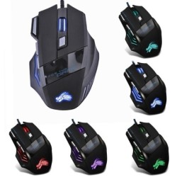 Wired Gaming Mouse  7-Color...
