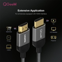Qgeem HDMI Cable 1m 2m 5m...