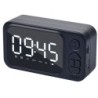 Alarm Clock Bluetooth Speaker Outdoor Portable Wireless Card Speaker Radio