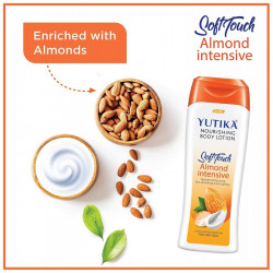 Yutika nourishing body lotion soft touch almond intensive 500ml