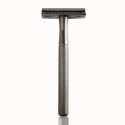 Factory Wholesale Diamond Pattern Old-Fashioned Razor Double-Sided Drop Shipping