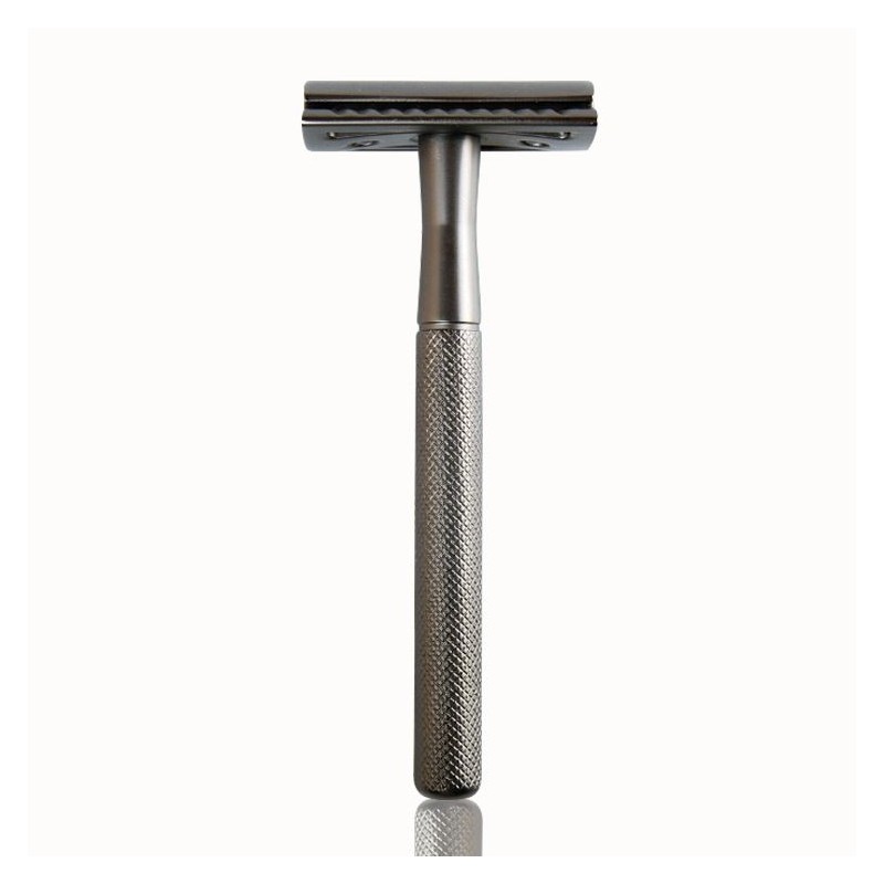 Factory Wholesale Diamond Pattern Old-Fashioned Razor Double-Sided Drop Shipping