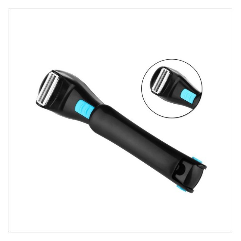 Back Electric Shaver With Foldable Long Handle