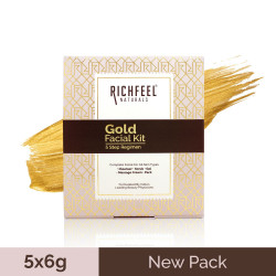 Richfeel Gold Facial Kit ( Mini) - Pack Of 3