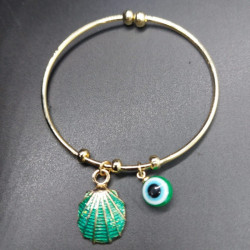 Evil eye bracelet for girls from anaghya with charms