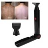 Electric Back Hair Shaver Trimmer Machine Double Sided Hair Leg Removal Tool