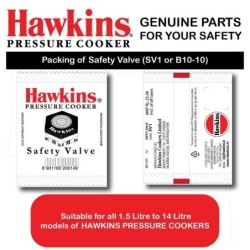 Hawkins safety valve for all hawkins pressure cookers from 1.5 litre to 14 litre sv