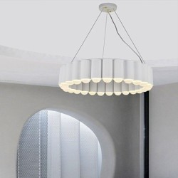 Nordic Chandelier Simple Modern Living Room Lamp Duplex Villa Bedroom Study
