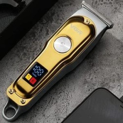 Portable Electrical Hair Cutter Charging And Plug-in LCD Digital Display