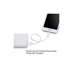 Mand power bank cable short 8-pin to usb sync and charging cable for iphone 7 plus