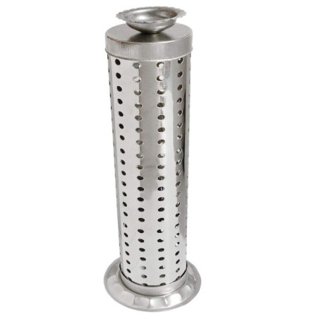 safety agarbatti stand steel incense holder silver pack of 1