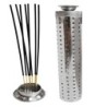 safety agarbatti stand steel incense holder silver pack of 1