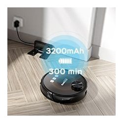 Geek Smart L8 Robot Vacuum Cleaner And Mop, LDS Navigation, Wi-Fi Connected APP,