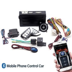 One-key Remote Start Car Alarm Universal Mobile Phone APP Car Control System