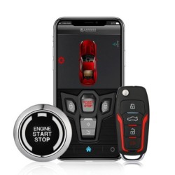 Mobile Phone Control Car One-way Remote Control One Button Start The Car Alarm