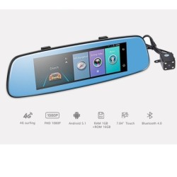 8 Inch 4G Android cloud mirror driving recorder