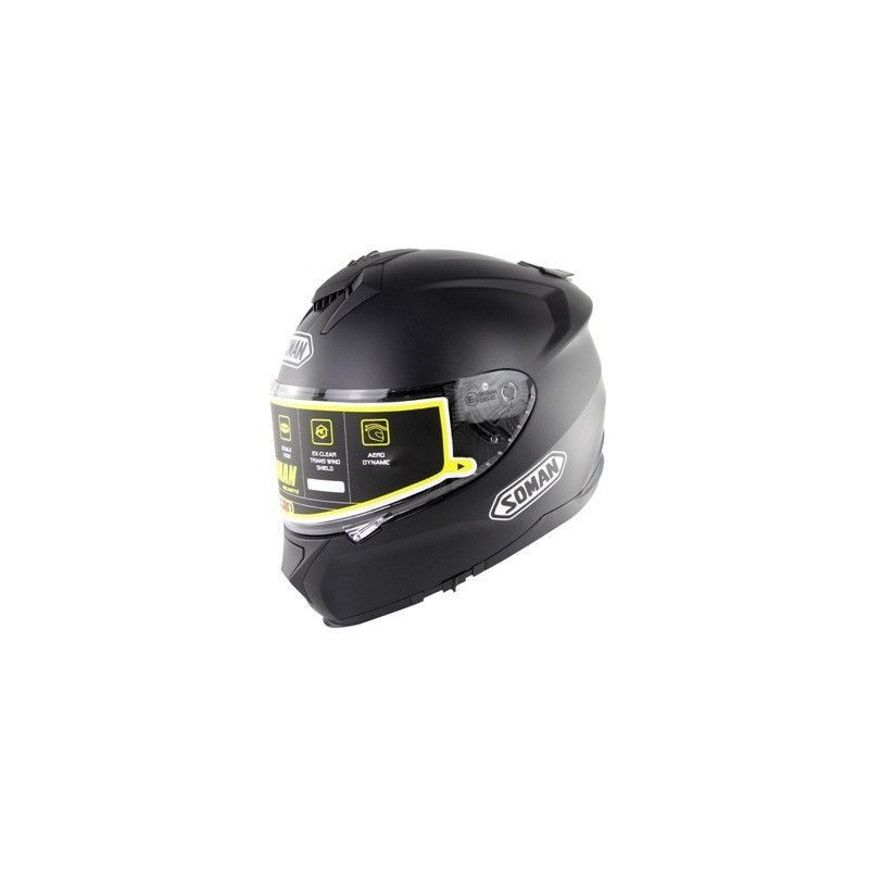 Motorcycle Electric Bicycle Riding Helmet With Anti-fog Double Lens
