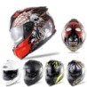 Motorcycle Electric Bicycle Riding Helmet With Anti-fog Double Lens