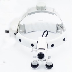 Head-mounted Medical Magnifying Lens LED Spotlight